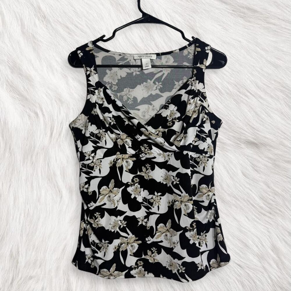 White House black market Interview Office wear babydoll style top size medium